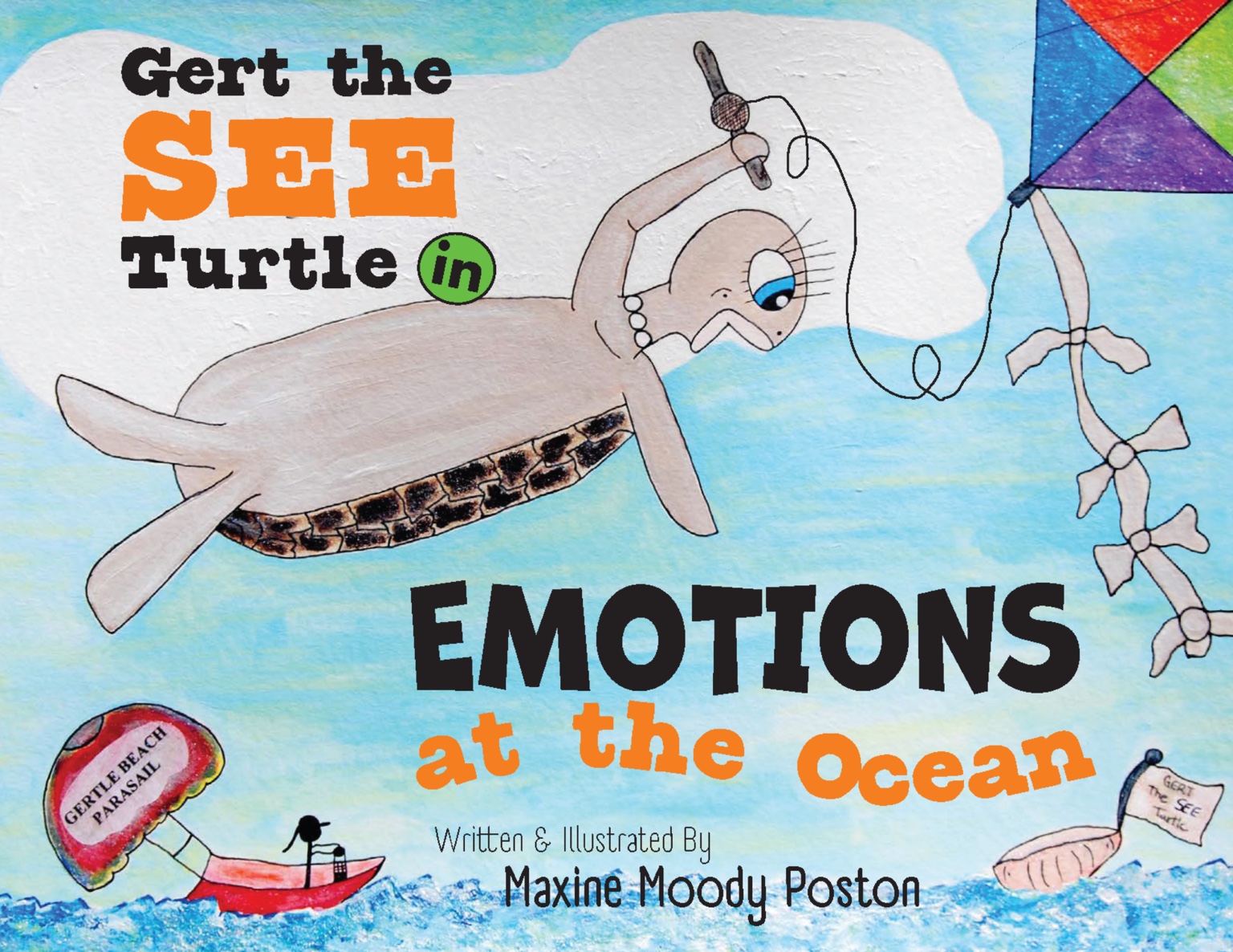 Gert the SEE Turtle in Emotions at the Ocean book cover